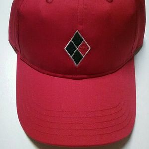 3/$20 Last NEW Harley Quinn Strapback Hat Baseball Cap Red DC